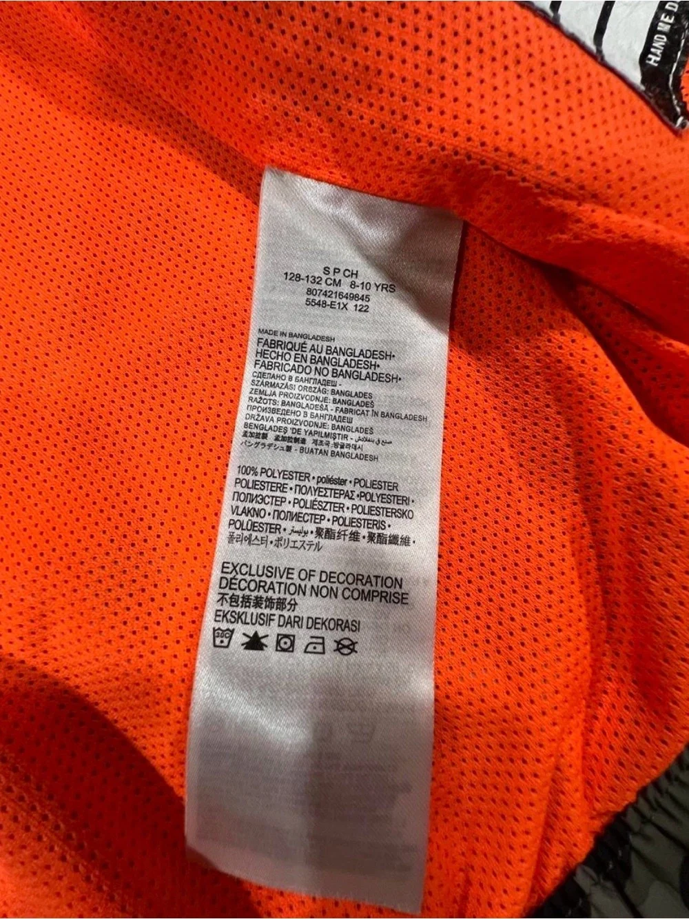 Hurley Camo Hooded Jacket with Hunter Orange Accents - Picture 5 of 7